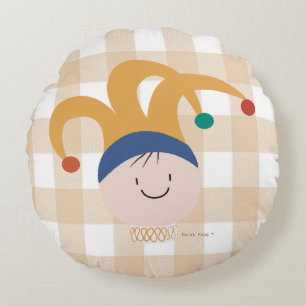 Petit King - Songs to Dream Round Pillow