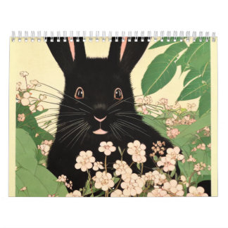 Petit lapin adorable Mini Lop Calendrier Rabbit