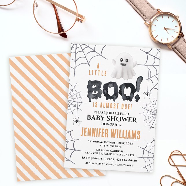 Petit livre presque due invitation de baby shower  (Créateur téléchargé)