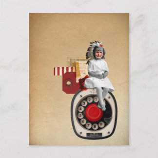 Petit Madame Postcard