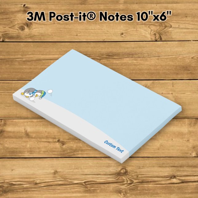 Petit manchot obtenant des Post-it Notes boule de  (Créateur téléchargé)