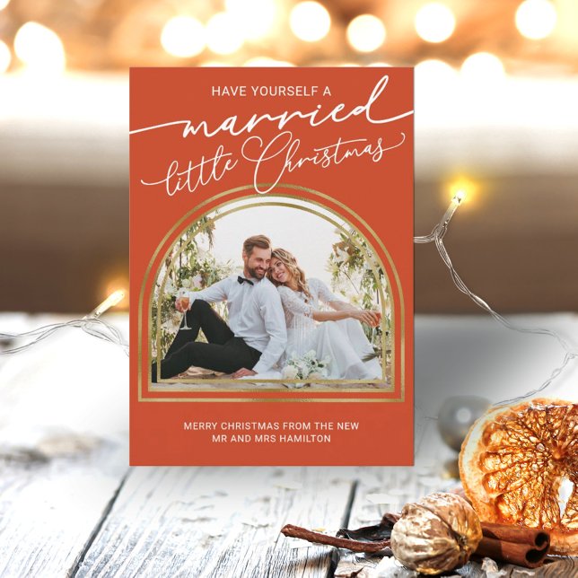 Petit Mariage de Noël marié Faire-part (Créateur téléchargé)