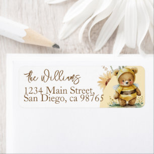 Petit miel Baby shower de l'ours des abeilles