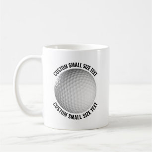 Petit Mug de Golf Personnalisé 330ml