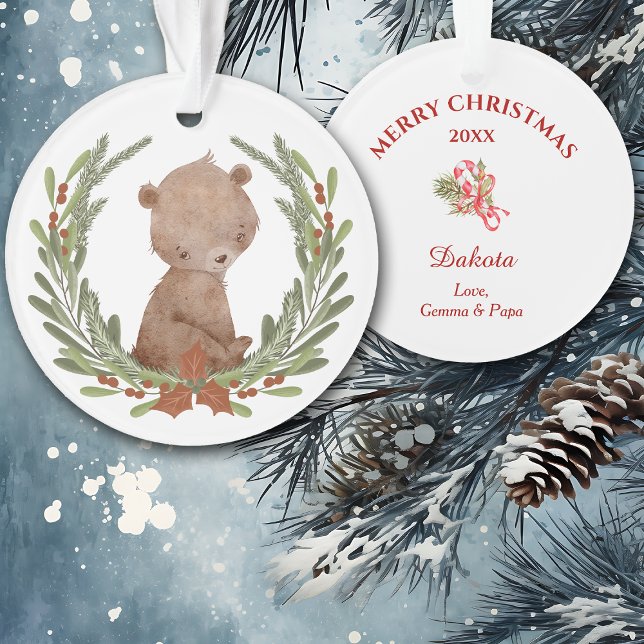 Petit Ornement Brown de la couronne de l'ours (Créateur téléchargé)