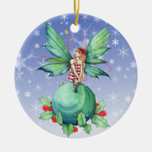 Petit ornement de fées de Noël
