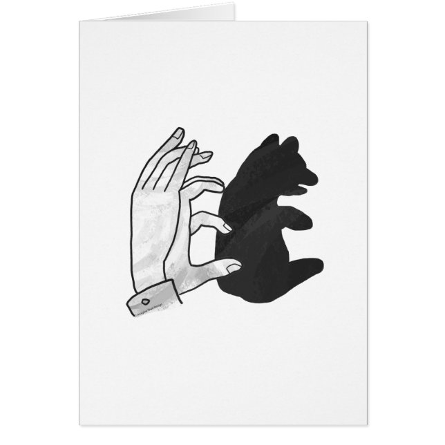 Petit ours Ours Silhouette Main (Devant)