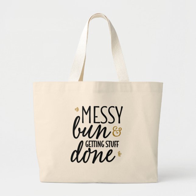 "Petit pain malpropre et obtention" du sac (Devant)