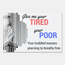 Petit panneau de la statue de la Liberté