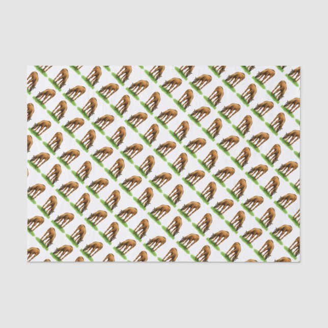 Petit papier de soie de soie de pâturage de (Recto)