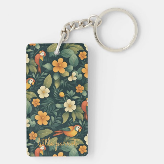 Petit perroquet personnalisable (Dos)