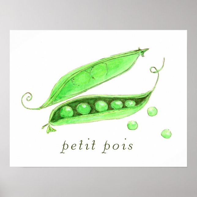 Petit Pois Poster (Front)