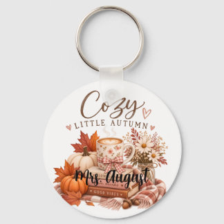 Petit Porte-Clés Automnal Cosy