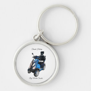 Petit porte-clés rond de qualité supérieure
