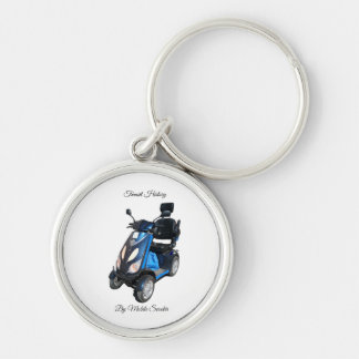 Petit porte-clés rond de qualité supérieure