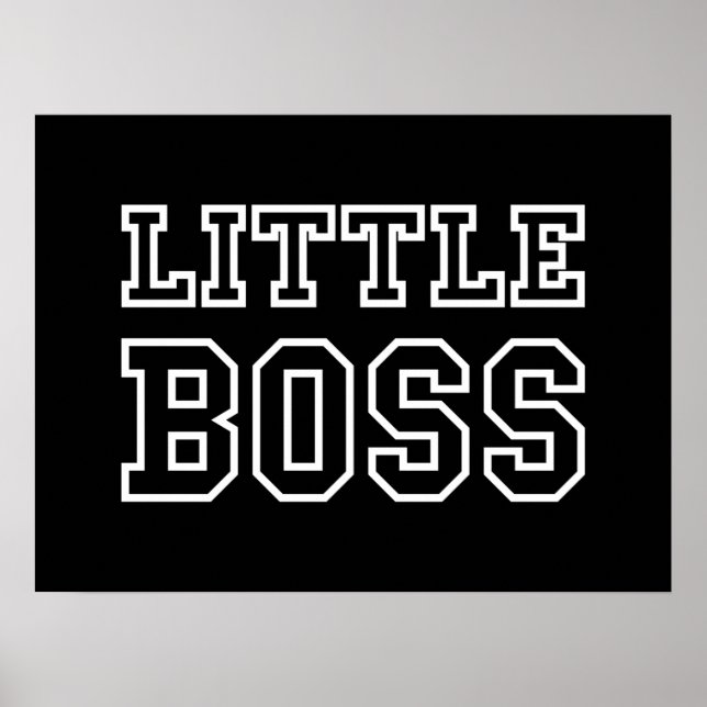 PETIT POSTER BOSS (Devant)