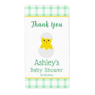 Petit poussin à éclore Baby Shower mixte