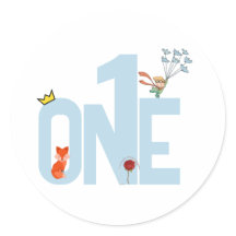 Petit Prince 1er Anniversaire Sticker