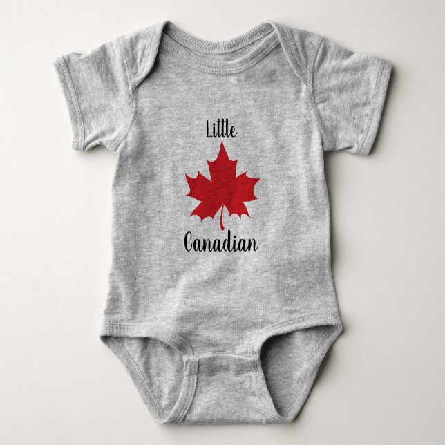 Petit pullover de bébé canadien (Devant)