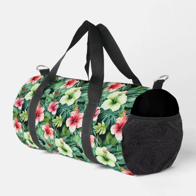 Petit sac à double imprimé Tropical (Coin droit)