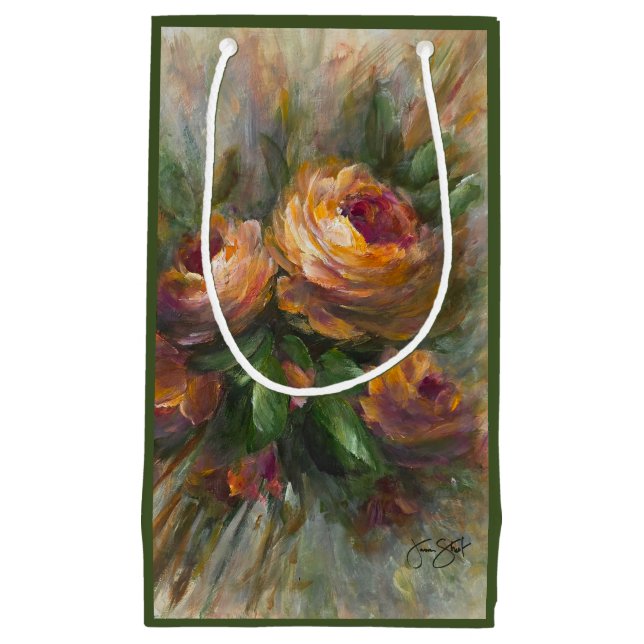 Petit Sac Cadeau 315 Roses (Devant)