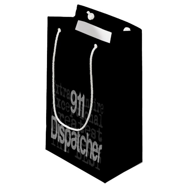 Petit Sac Cadeau 911 Dispatcher Extraordinaire Petit Cadeau (Devant Angle)