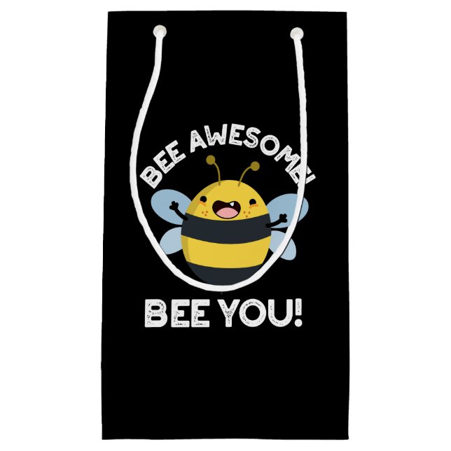 Petit Sac Cadeau Abeille géniale Abeille Vous Positif Insect Pun Da (Devant)