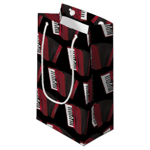 Petit Sac Cadeau Accordéon Musicien de Instruments Professeur de Mu
