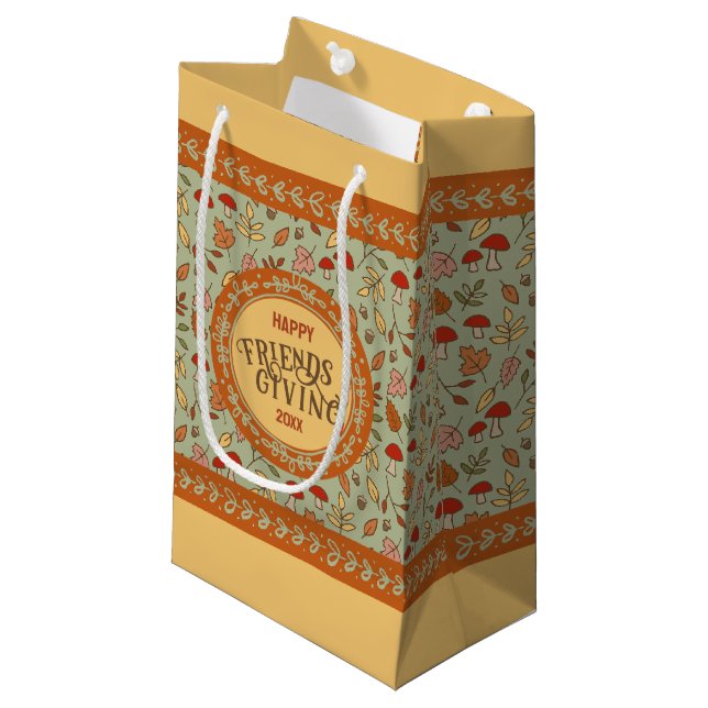 Petit Sac Cadeau Amical (Devant Angle)