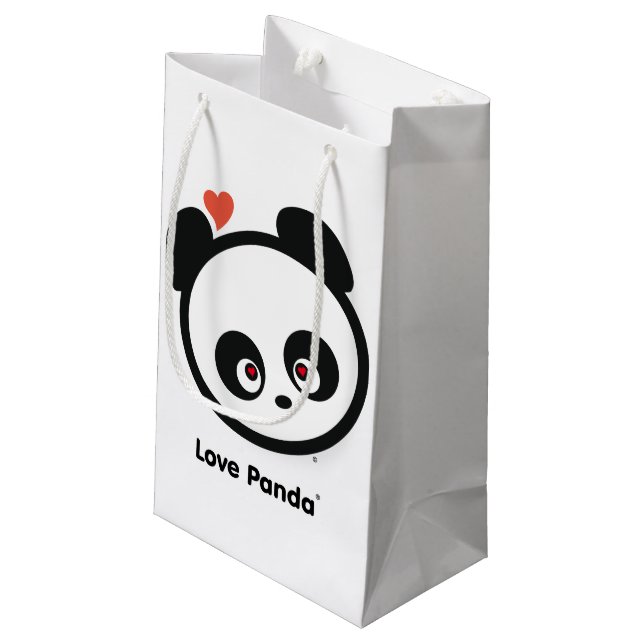 Petit Sac Cadeau Amour Panda® (Dos Angle)
