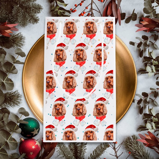 Petit Sac Cadeau Anglais Cocker Spaniel Chien race Noël (Créateur téléchargé)