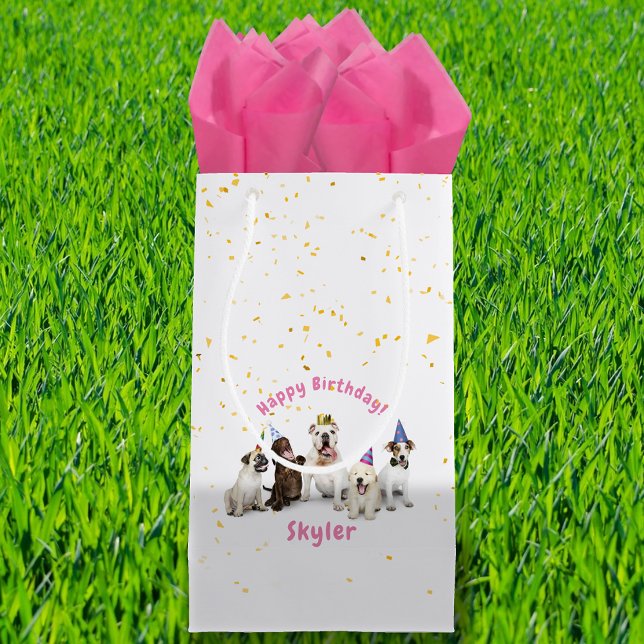 Petit Sac Cadeau Animaux de compagnie Anniversaire Fête du chien |  (Créateur téléchargé)