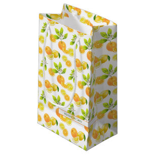 Petit Sac Cadeau Arômes d'agrumes Oranges et citrons Patten