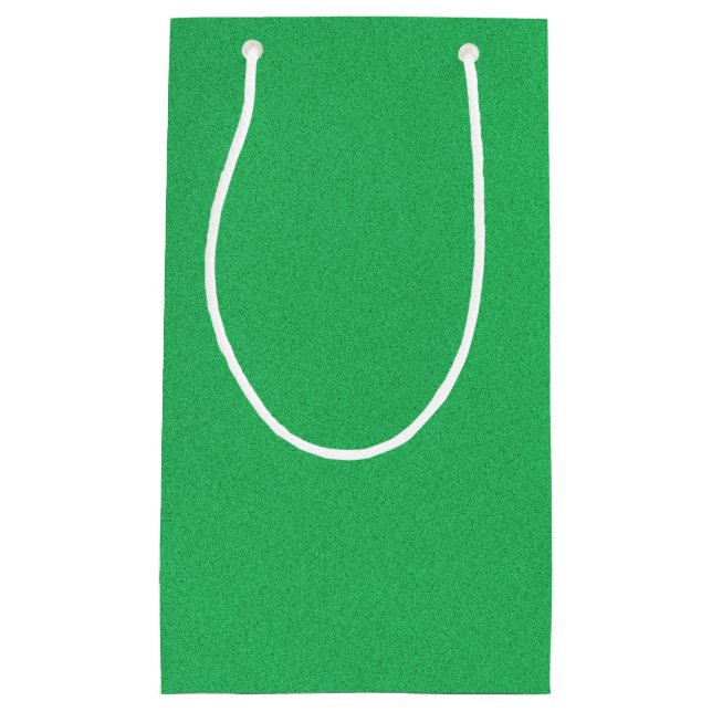 Petit Sac Cadeau Arrière - plan vert tendance (Devant)