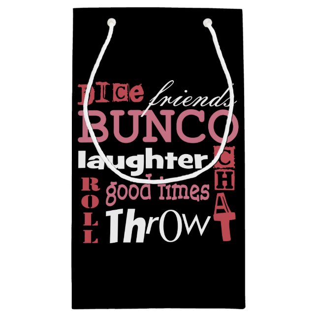 Petit Sac Cadeau Art de souterrain de Bunco (Dos)