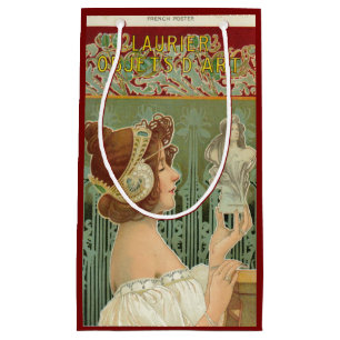 Petit Sac Cadeau Art nouveau femme Art français henri livemont