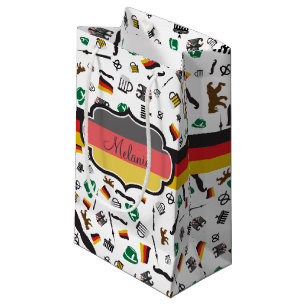 Petit Sac Cadeau Articles allemands avec le drapeau de l'Allemagne