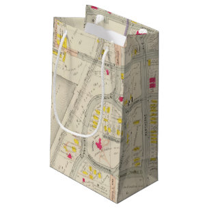 Petit Sac Cadeau Atlas de carte de Yonkers