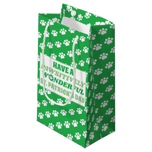 Petit Sac Cadeau Ayez une Saint-Patrick merveilleuse et péjorative (Devant Angle)