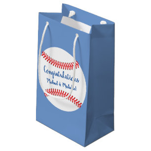Petit Sac Cadeau Baby shower de baseball Little Slugger