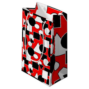 Petit Sac Cadeau Bauhaus Collage
