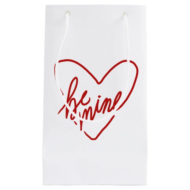 PETIT SAC CADEAU BE MINE  (Devant)