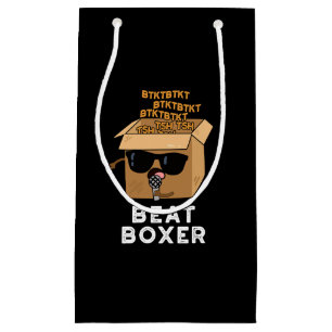 Petit Sac Cadeau Beat Boxer Funny Beatboxbox Pun Dark BG