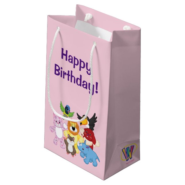 Petit Sac Cadeau Bienvenue dans Webkinz ! (Dos Angle)