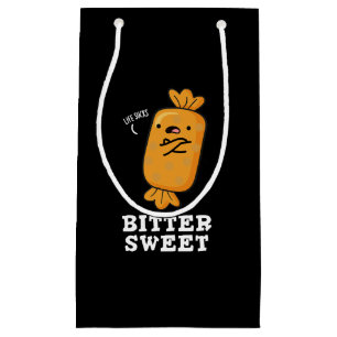 Petit Sac Cadeau Bitter Sweet Funny Candy Pun Dark BG