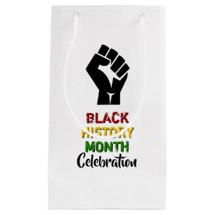 Petit Sac Cadeau Black History Moth BHM Celebration Party