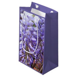 Petit Sac Cadeau Blossom de la bactérie mauve