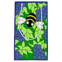 Petit sac cadeau Blueberry