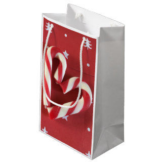 Petit Sac Cadeau Bonbons. Canne