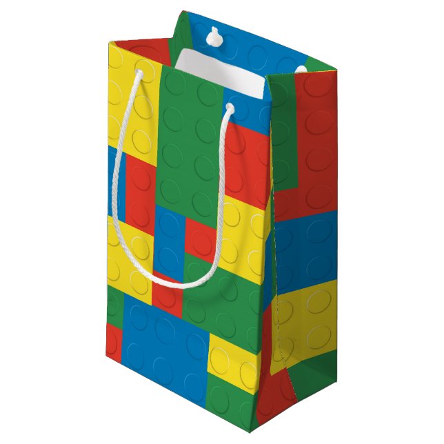 Petit Sac Cadeau Building blocs (Devant Angle)